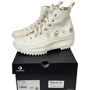 Converse Run Star Hike High Platform Festival Smoothie Sneakers Size 7.5, NIB